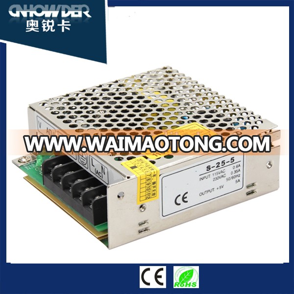 25w switching power supply 12v with CE